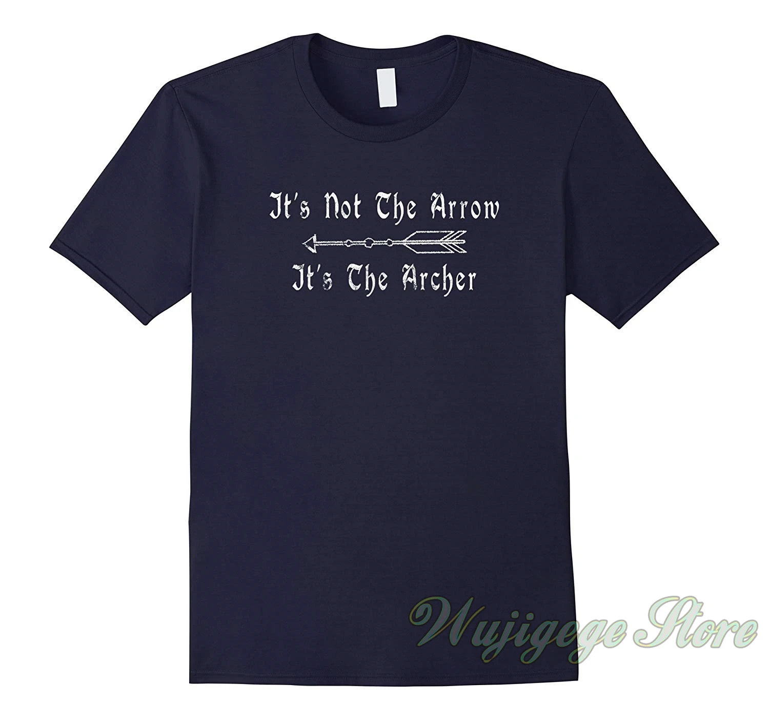

Summer funny print It is Not The Arrow T-shirt for Archers and Archery Lovers t shirt men women tops tee 100% cotton tshirts