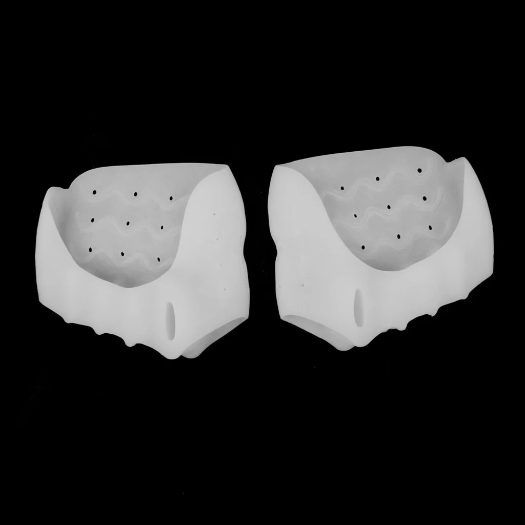 1 Pair Comfortable Silicone Five Toe Separator Foot Pain Relieve Daily Use Silicone Gel Material Soft Comfortable