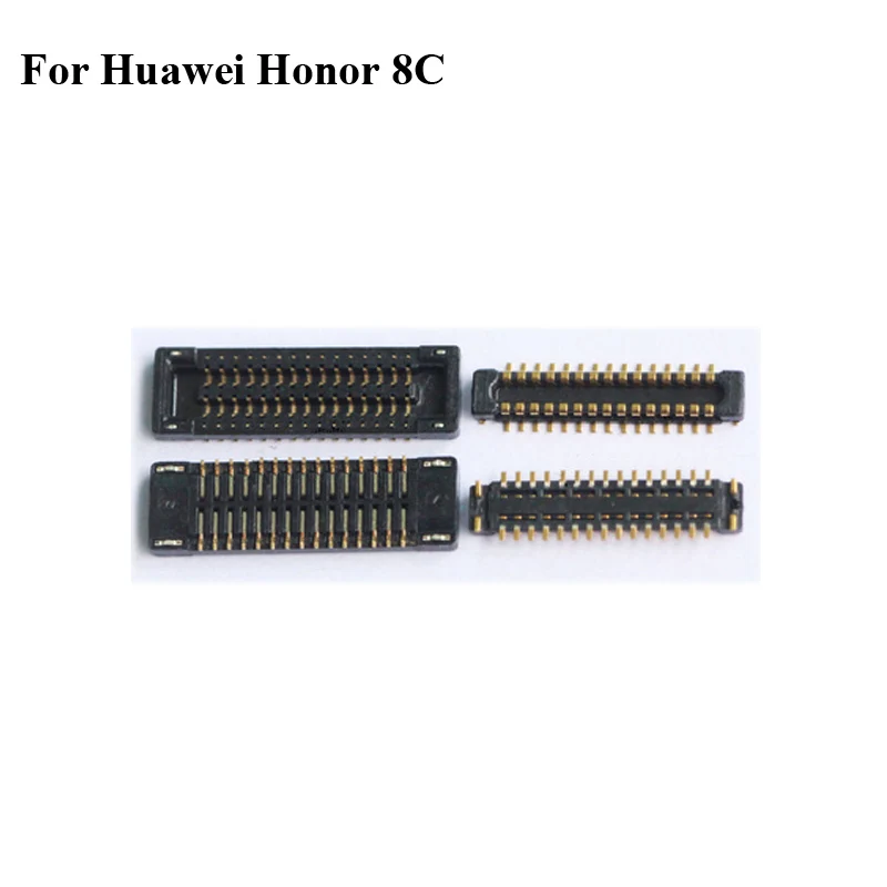 FPC коннектор для Huawei Honor 8C 2 шт. ЖК дисплей экран на материнской плате материнская