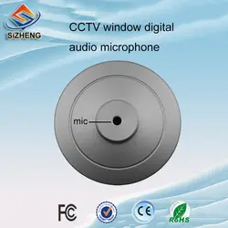 Sizheng cott-s1 Мини цифровой окно видеонаблюдения микрофон Audio мониторинга низким уровнем шума системы безопасности голос подобрать для банк