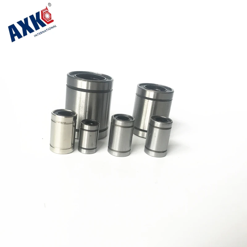 5pcs/lot Bearing Steel linear ball bearing Linear Bearing LM6UU/LM8UU/LM10UU/LM12UU for 3D Printer Parts Accessories