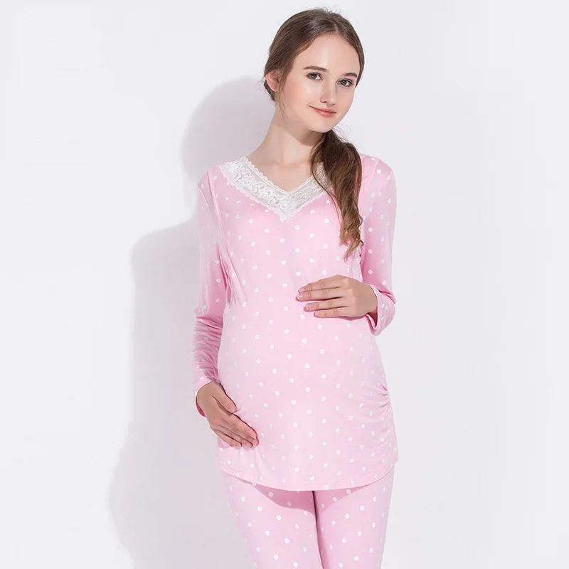 

Pajamas Maternity sleepwear pajamas maternity clothes for pregnant women motherly nightgowns nursing breastfeeding