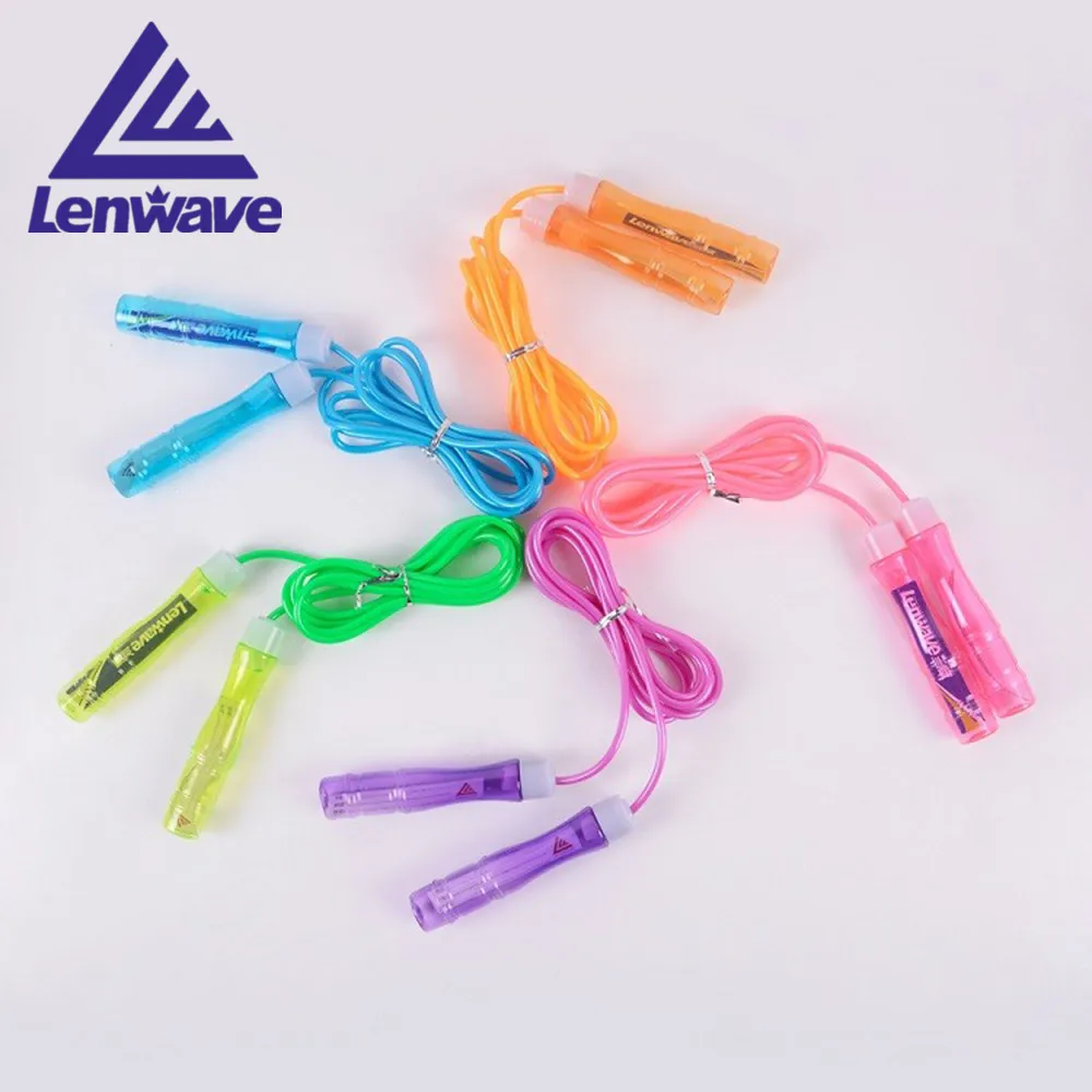 

2.5M Children Kids Skipping Rope With Special Handle Marked Information Sign Student Jump Rope Crossfit Fitness Gym Equipment