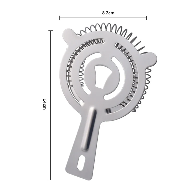 UPORS Профессиональный ситечко для коктейлей из нержавеющей стали барный коктейль-шейкер проволока смешанный фильтр для льда инструменты бармена барные аксессуары