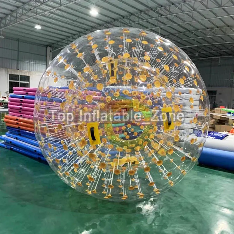 Human Hamster Ball 3M Zorb Ball For Outdoor Track Rolling Ball PVC Grass Ball People Inside Water Zorb Giant Beach 3