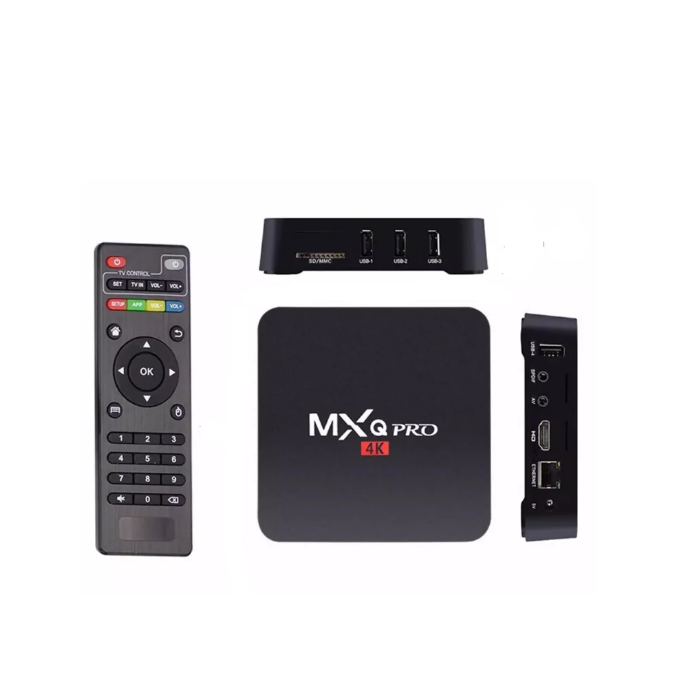 Lot MXQ Pro RK3229 TV Box 8G Quad Core Wifi Android 7.1 Smart Media Player