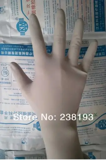 20 пар индивидуальная посылка одноразовые стерильные медицинские перчатки, хирургические перчатки, ультра-тонкие стерильные резиновые перчатки