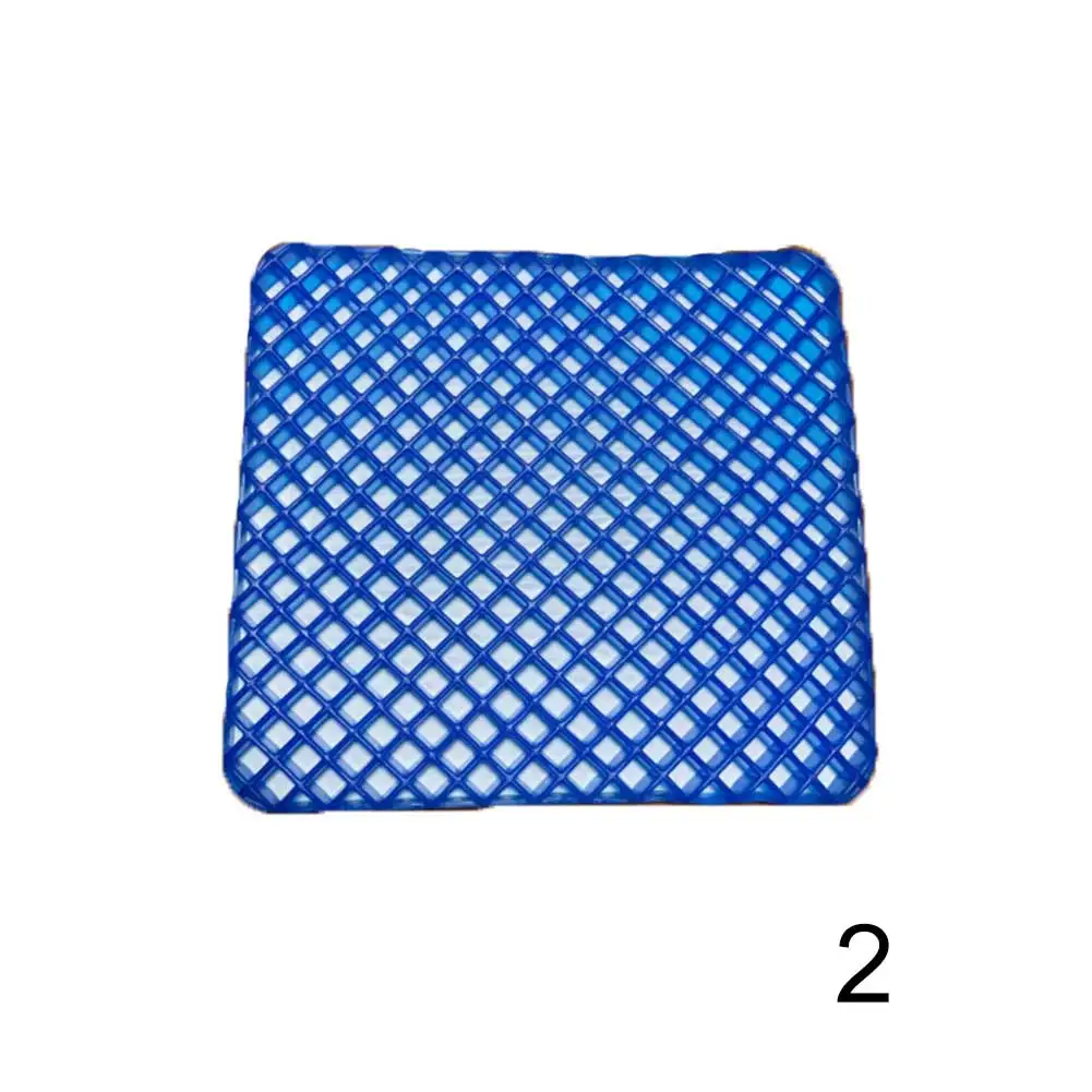 Гелевая подушка для сидения на стуле Обеспечивает облегчение боли в пояснице и бедре ортопедическая дизайнерская подушка для сиденья E2S - Цвет: 2
