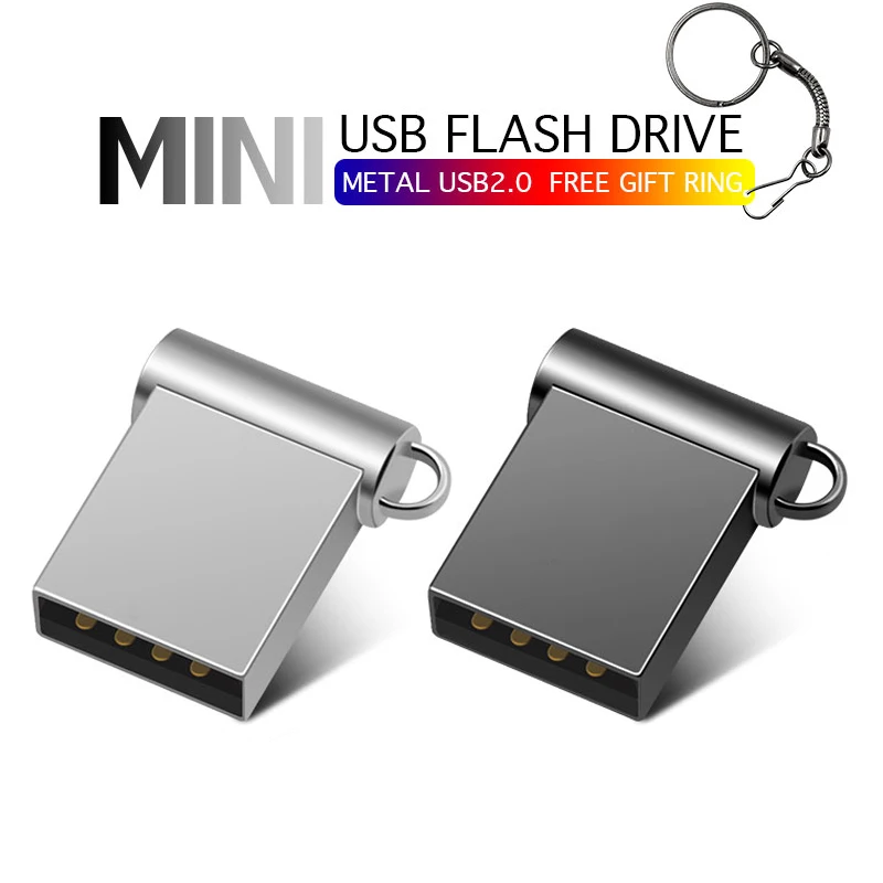 Новый мини Usb флеш-накопитель Флешка 32 Гб 128 64 ГБ 16 8 Кле карта памяти Memoria Chiavetta 2 0