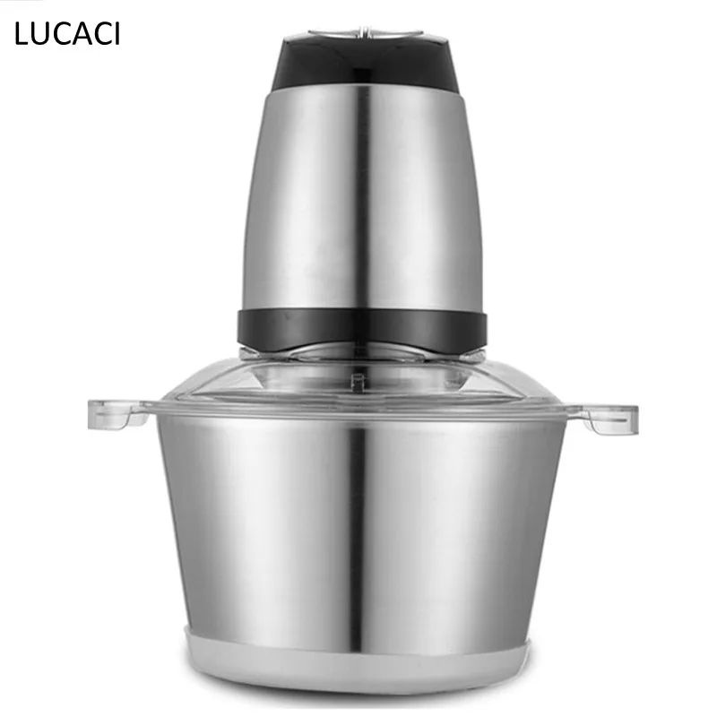 

EU Plug 2L Stainless Steel Two-speed Adjustment Meat Mincer Meat Grinder
