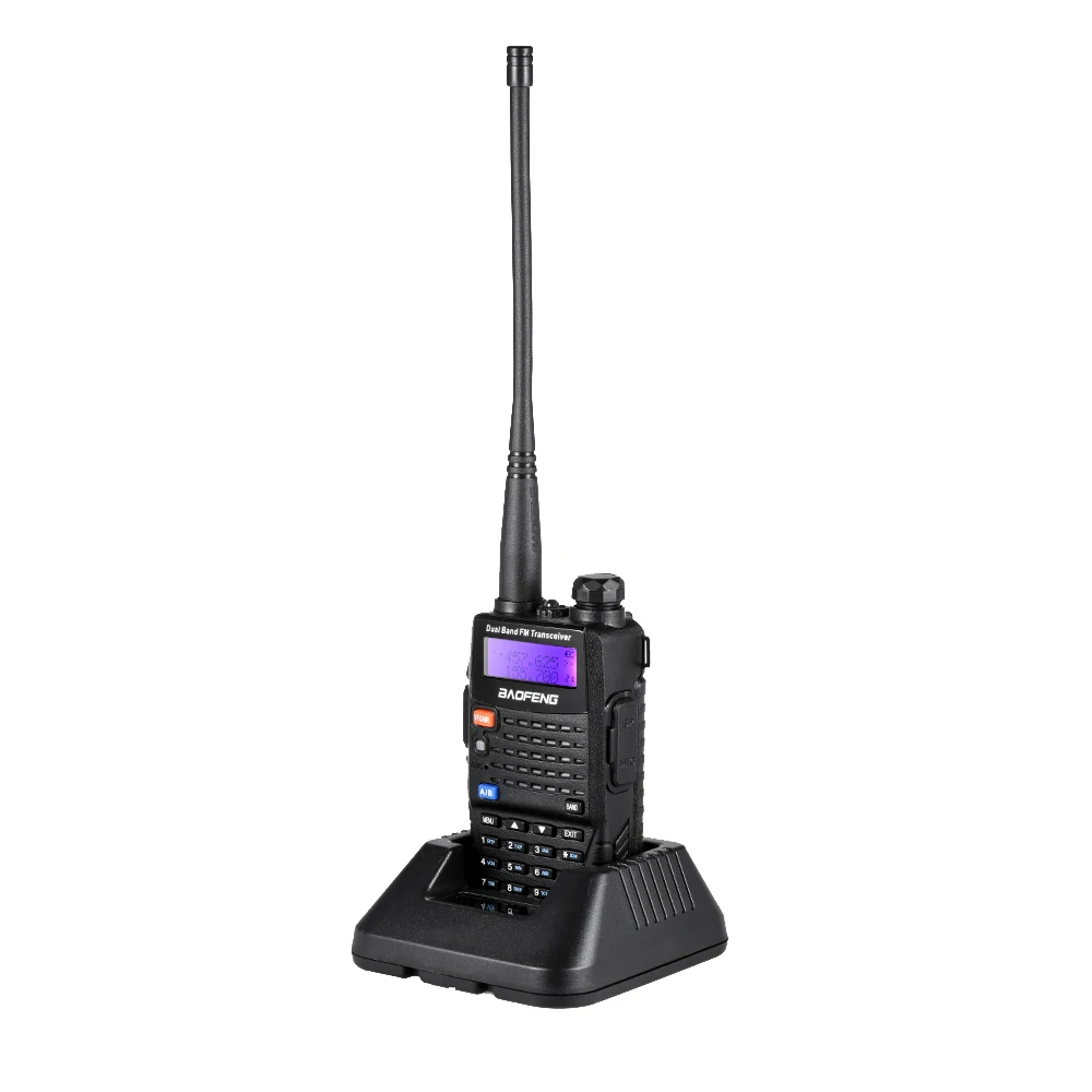 BaoFeng UV-5RC Updated Version Walkie Talkie UHF VHF Dual Band Two Way Radio 5r Handheld Walky Talky Ham CB Radio Commmunicator