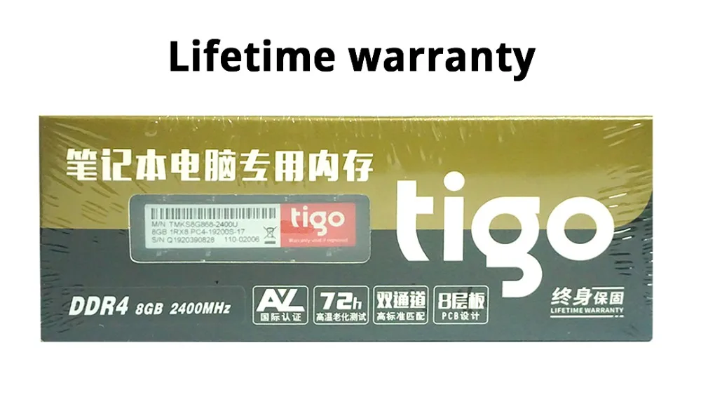 Tigo память оперативная память ddr 3 4 ГБ 8 ГБ 1600 МГц DDR3 SoDIMM память для ноутбука ноутбук 1333 МГц качество абсолютно