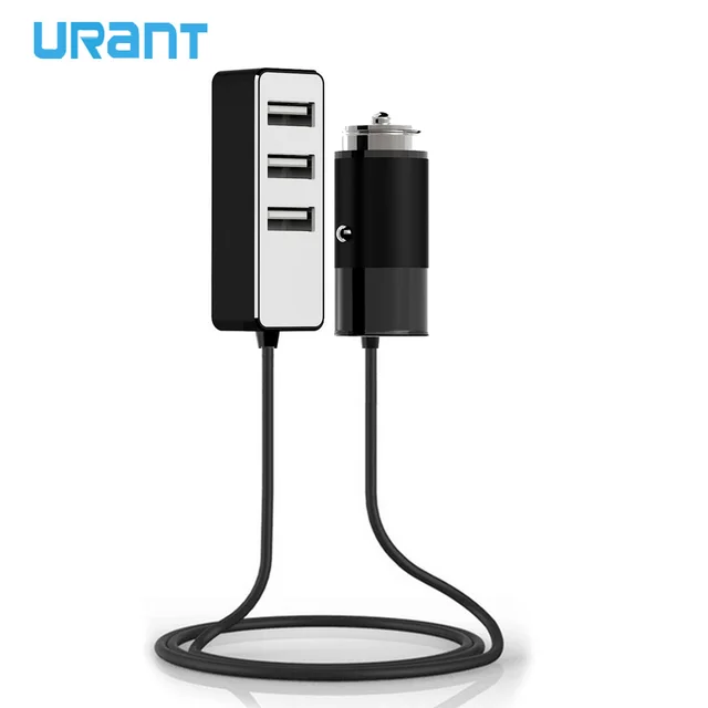 Urant 4 Ports Usb Car Charger Multiple Expander Adapter Urant 4 Ports Usb Car Charger Multiple Expander Adapter Fast Charge Mobile Phone For Iphone X Xiaomi Redmi