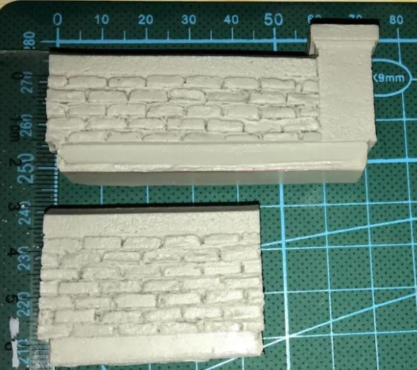 

2PSC 1/35 Scale WW2 Scene Wall Miniatures Sand Table Model of the Scene Unpainted Resin Model Building Kit Figure Free Shipping