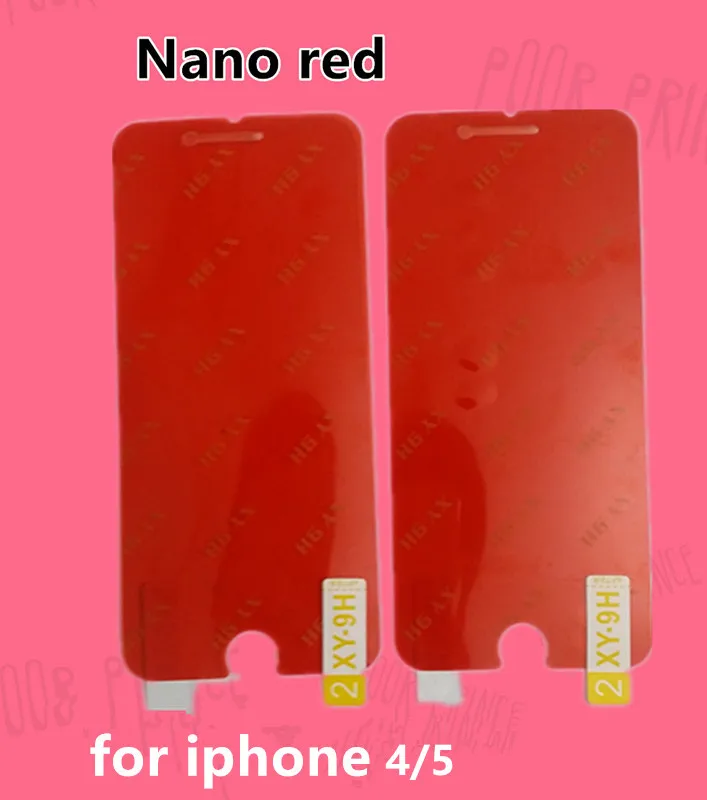Применение мобильного телефона фильм iPhone4/4S iPhone5/5C/5S nano красный защитная пленка |