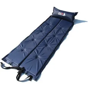 one seat camping mat 185*65cm Automatic blow-up dampproof mat With bags Camping supplies Free shipping