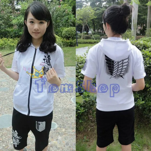white short sleeve