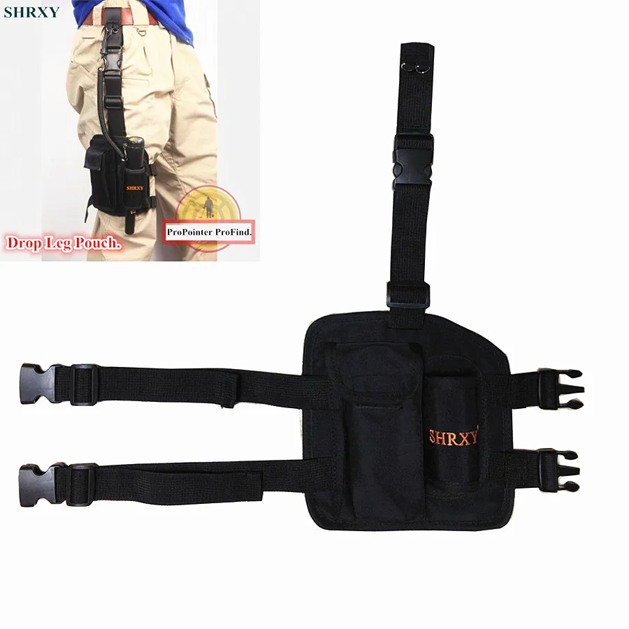 Metal Detector Pointer Drop Leg Pouch Bag and Holster for Xp Pointers ProFind Multifunction Leg Tools Packet roller cabinet