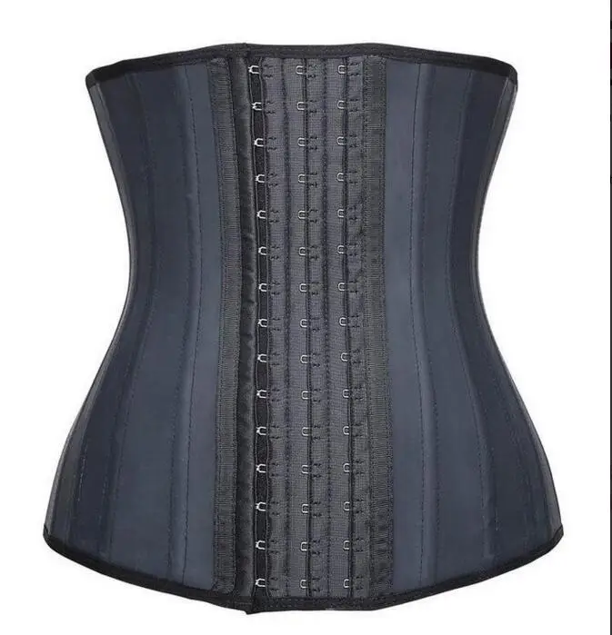 

Shaper diva Sexy Women Waist Corsets and Bustiers Underbust Latex Waist trainer Slimming 25 Steel Bones Corselet