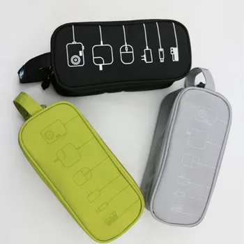 

Travel Electronic Digital Receive Bag Multifunction Zipper Digital USB Data Cable Phone Organize Bag
