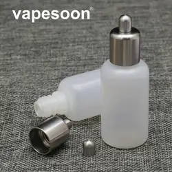 30 мл 60 мл PE заправка бутылки емкости для батарейного блока электронной сигареты с капельным сквонером для Vape боттомфидер-мод как