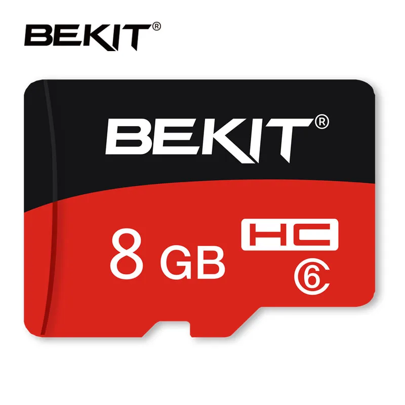 RB-8GB-LUO Bekit карта памяти Micro SD карта 256 ГБ 128 Гб 64 ГБ 32 ГБ 16 ГБ 8 ГБ Microsd карта класс 10 U1 U3 TF SD карта мини флэш-карты для телефона - Емкость: RB-8GB-LUO