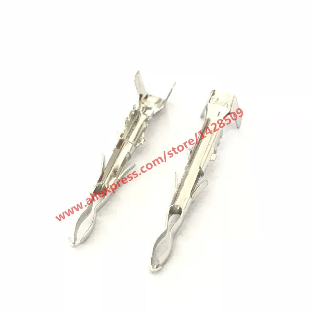 100 Pcs 2.5 Series Auto Plug Pins Automotive Connector Crimping