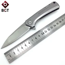 BGT ZT0808 карманный складной нож D2 стальное лезвие шарикоподшипник тактические спасательные ножи для выживания на открытом воздухе Охота Кемпинг EDC инструменты