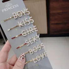 Новое поступление женские украшения для волос Винтажный Золотой цвет имитация жемчуга заколки для волос Свадебные Заколки для волос аксессуары для волос