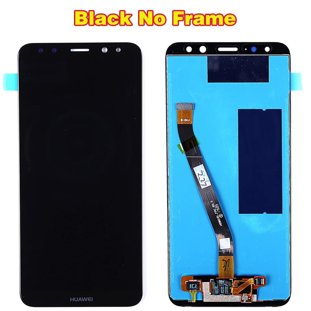 Black No Frame ЖК-дисплей huawei mate 10 Lite Nova 2i 5,9 дюймов, сенсорный экран, дисплей в сборе, рамка для huawei G10/G10 Plus, ЖК-дисплей - Цвет: Black No Frame