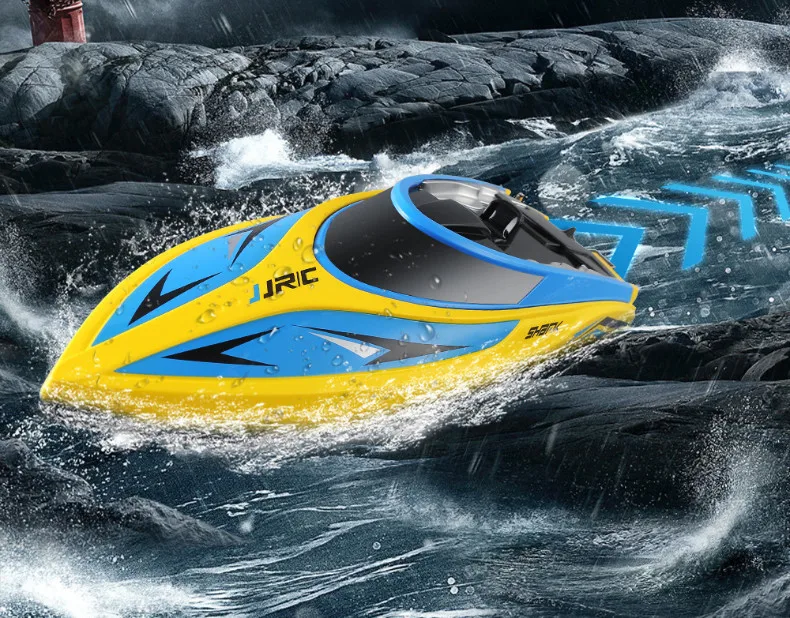 

Remote Control boat toys for boys 2.4GHz 2CH 25KM/h High Speed Mini Racing RC Boat RTR