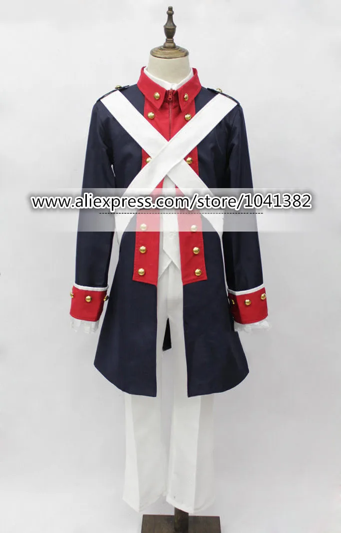 

New Axis Powers Hetalia America Cosplay Costume USA Cotton Uniform Cosplay Costume