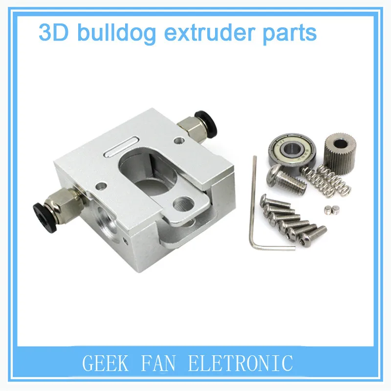 

3D printer accessories parts 3D J-Head Bulldog aluminium alloy extruder Without motor free shipping J218