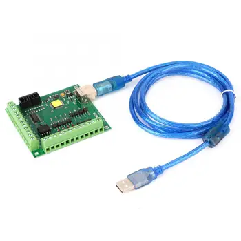 

200KHz Mach3 Controller Card Board for Servo Motor CNC Engraving Machine 4 Axle USB CNC Motor Control Board