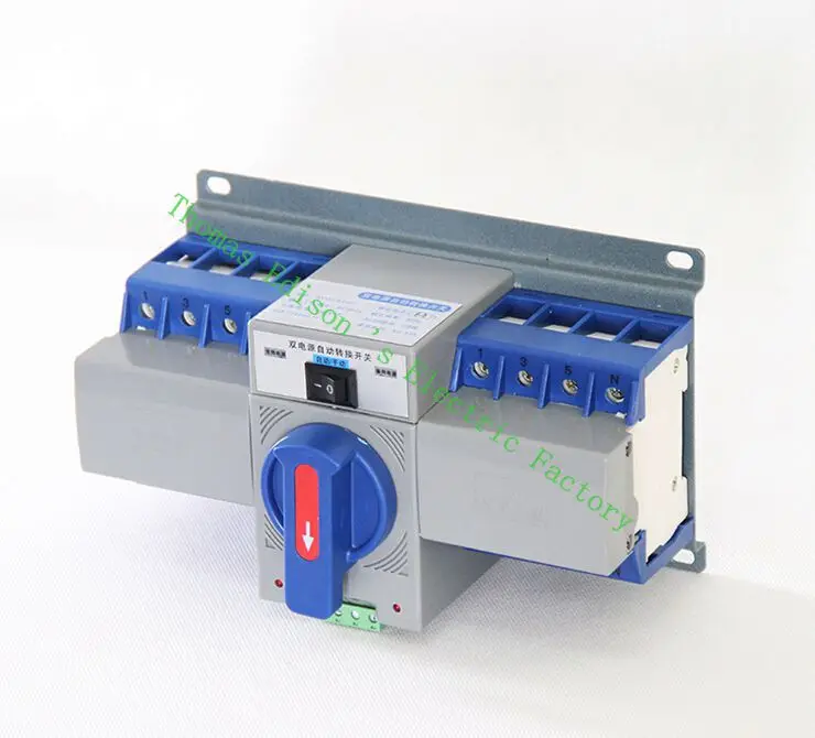 

DMWD 4P 63A MCB Q6-63/4P type Dual Power Automatic transfer switch