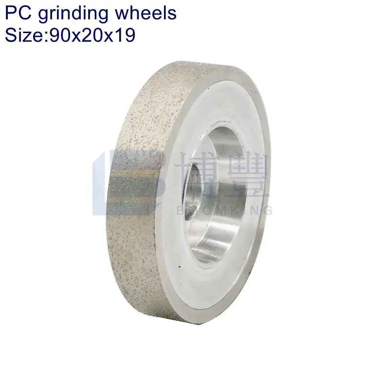 BRIOT автоматическая обработка линз диаметром 90 мм алмазные диски, алмазный шлифовальный диск шлифовального колеса для оптических линз