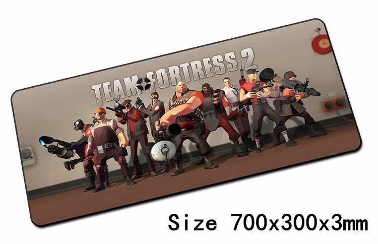 Team fortress 2 коврик для мыши 700x300x3 мм площадку для мышь Notbook коврик для компьютерной мышки красочный игровой padmouse геймер для ноутбука коврик для