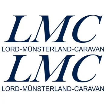 

For 2 x LMC 50cm x 18cm LORD aufkleber sticker wohnmobil camper wohnwagen caravan Car Styling