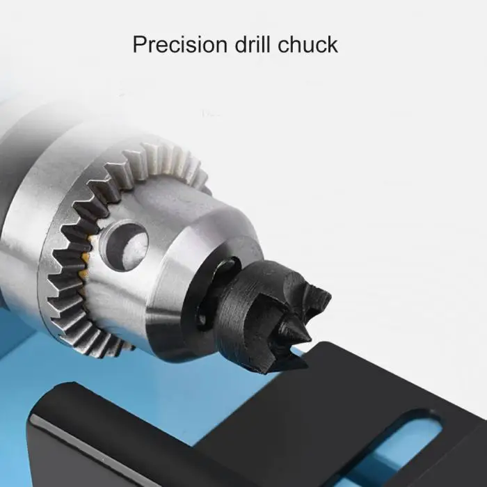 Новый 150 Вт мини токарный станок бисер полировщик машина DIY CNC обработка для стола Деревообработка древесины DIY инструмент NE