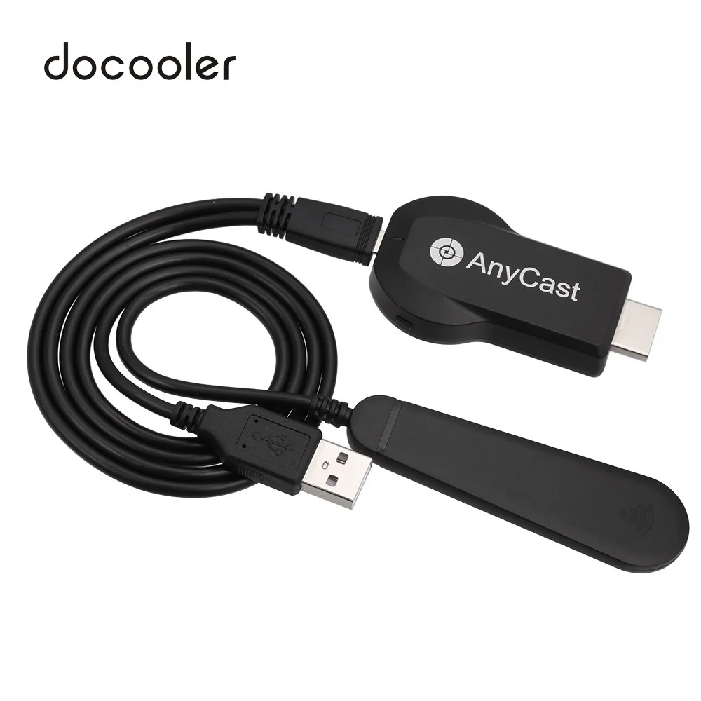 

AnyCast M100 TV Stick 2.4GWiFi 4K Display TV Dongle Display Receiver Airplay DLNA Mirroring for Smart Phone Tablet VS AnyCast M2