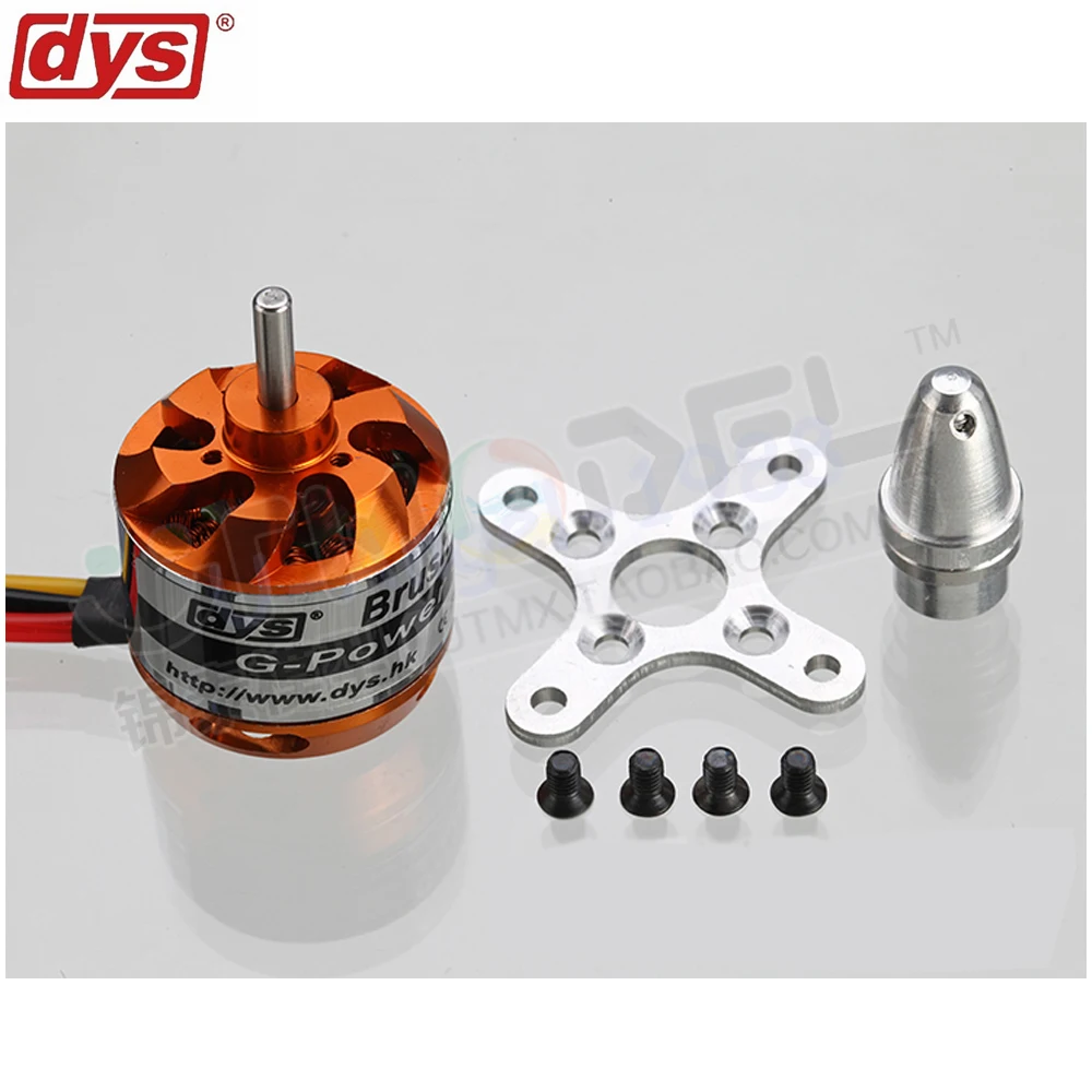 1pcs DYS D2212 Brushless Motor 930KV 1000KV 1400KV 2200KV For RC Aircraft Plane Multi copter Brushless