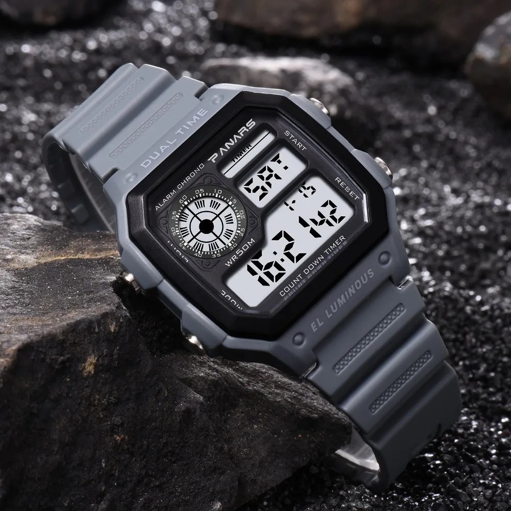 Top Brand Digital Watch Men Light Luminous Electronic Sports Watches Top brand digital watch men light luminous electronic sports watches