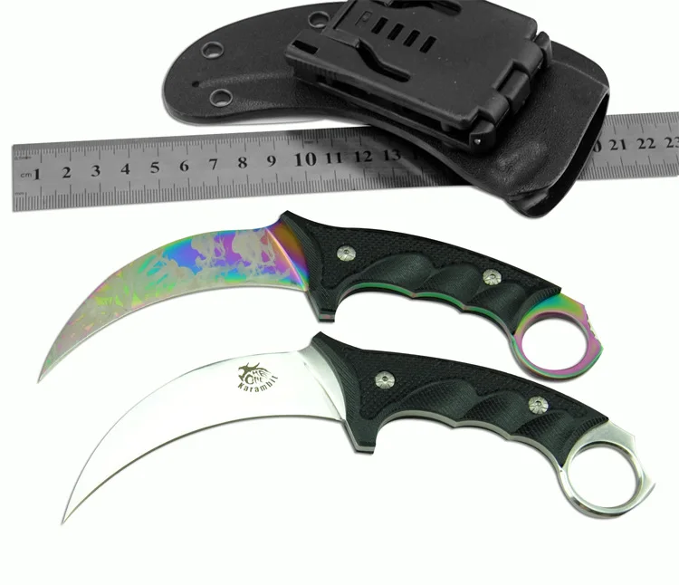 Wizard XY K3 Karambit Knife AUS 8 Blade Outdoor Survival Camping