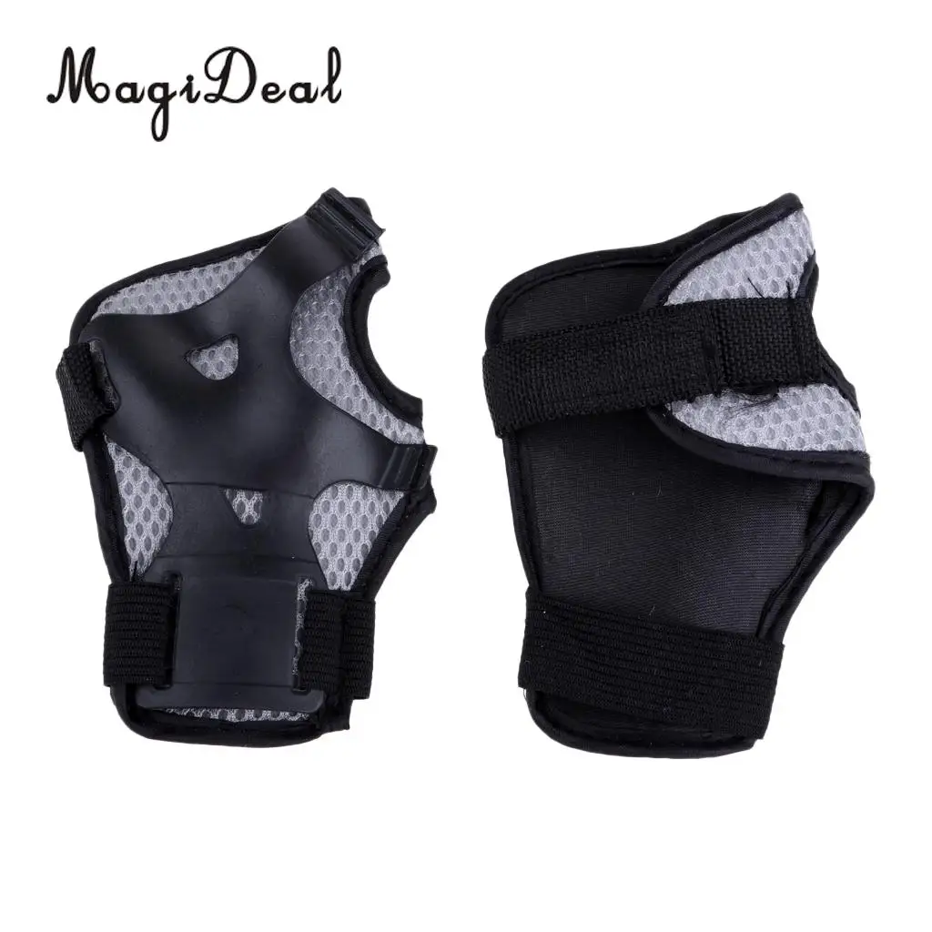 MagiDeal 7 Pieces Kids Bicycle Roller Skating Helmet Knee Elbow Wrist Pads Set for Skateboarding Longboarding Bicycle Scooter