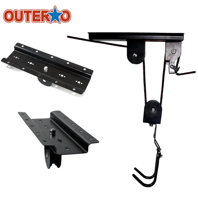 

Bike Bicycle Shelf Storage Rack Mount Hanger Hook Garage Bike Holder Parking Racks House Wall Mounted Stand Bicycle Accessories