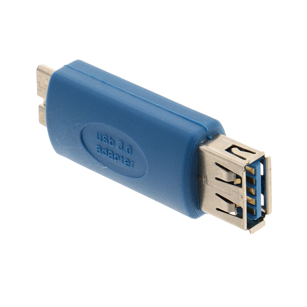 USB 3.0 Type Female to Micro B Male OTG Connector Converter Adapter 5Gbps
