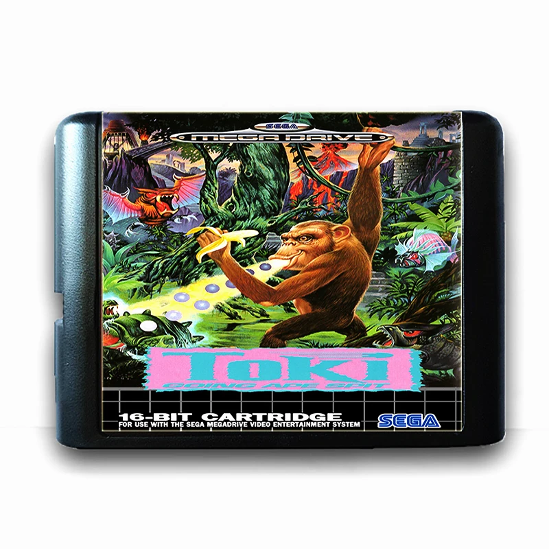 Toki for 16 bit Sega MD Game Card Mega Drive Genesis Video Console | Электроника