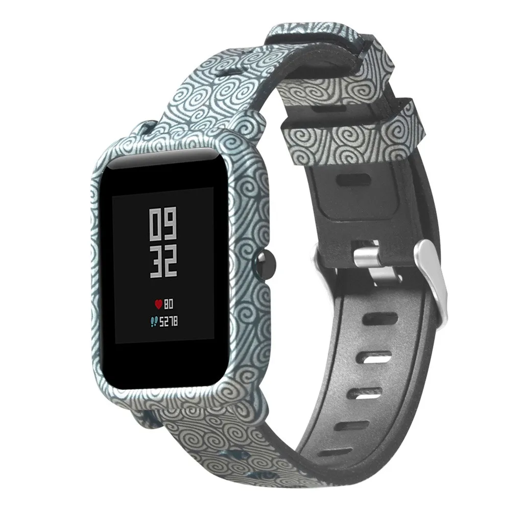 Силиконовый сменный ремешок для наручных часов Xiaomi Huami Amazfit Bip Youth /LITE роскошный