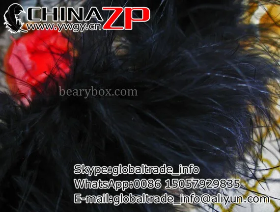 CHINAZP завод в розницу и оптом 50 ярдов/партия 20 г/шт. грациозные окрашенные черные