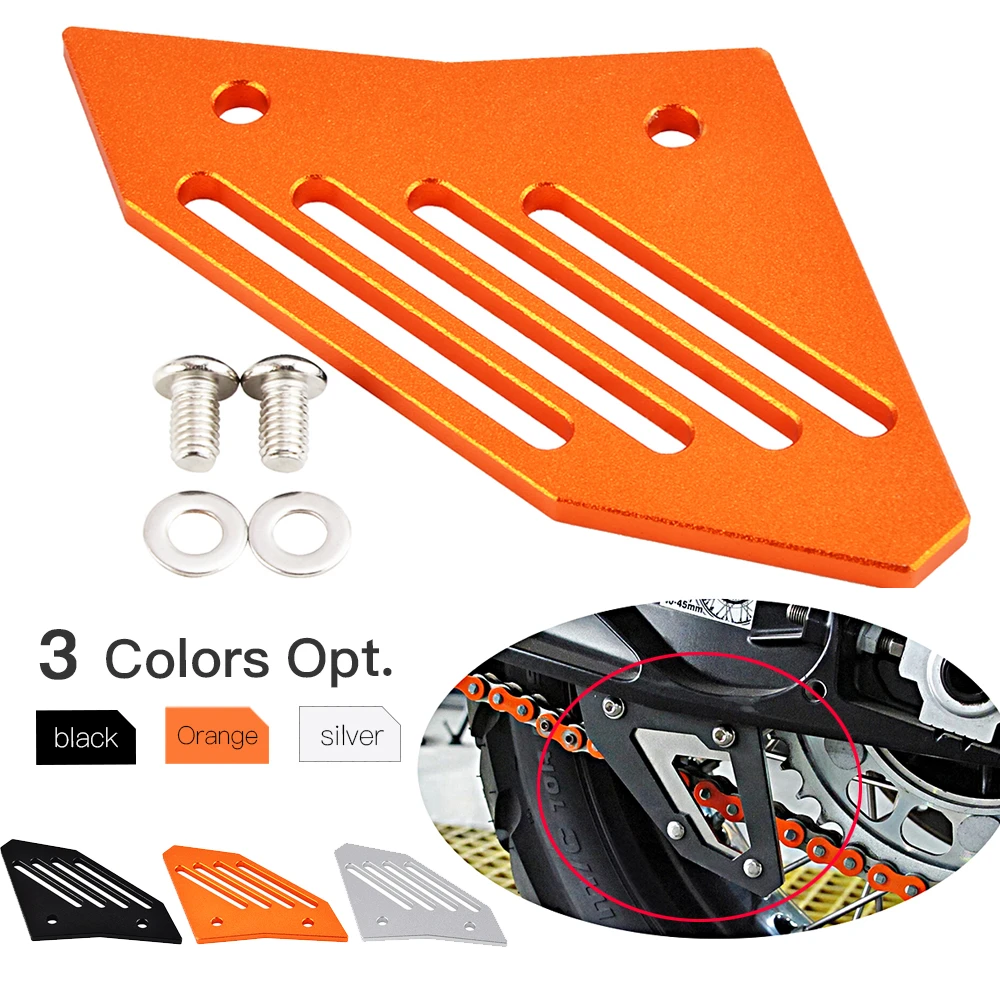 Anhui-dsb Rear Lower Sprocket Chain Guard Cover Protector For KTM 990 1090 1190 1290 Adventure R ADV Motorcycle Rear Sprocket Cover Color : Orange